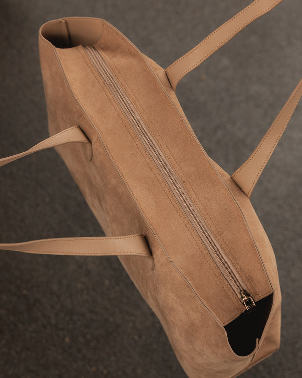 Louenhide - Elke Suedette Tote Bag - Honey