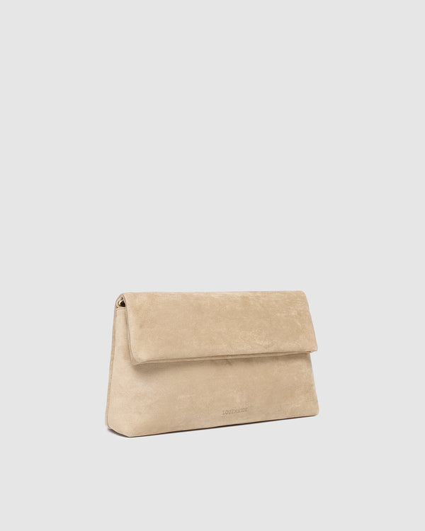 Louenhide - Luka Suedette Clutch -Blonde