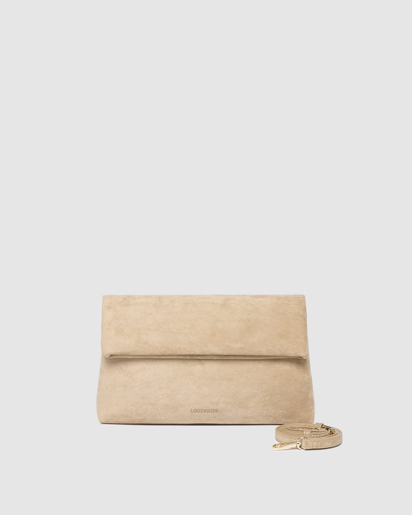 Louenhide - Luka Suedette Clutch -Blonde