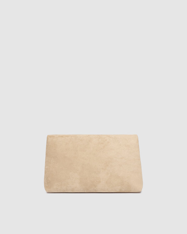 Louenhide - Luka Suedette Clutch -Blonde