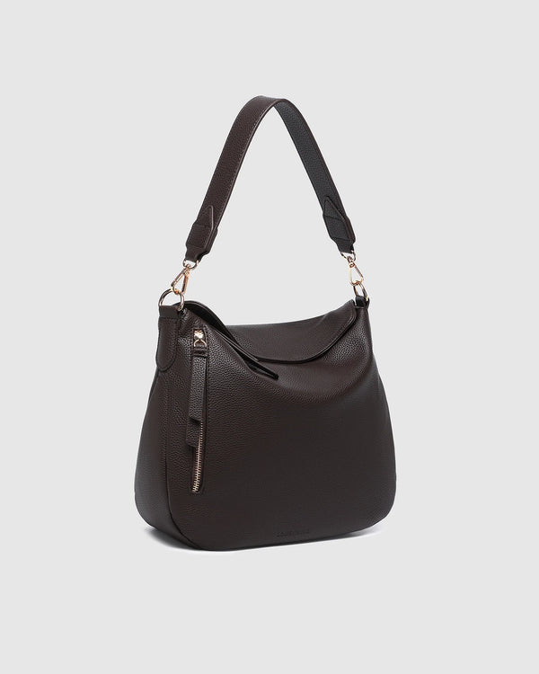 Louenhide - Nadia Shoulder Bag - Chocolate