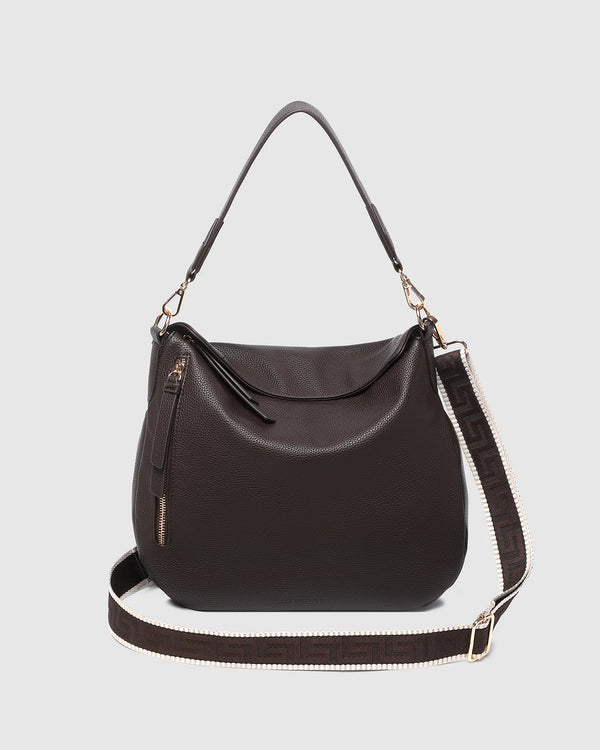Louenhide - Nadia Shoulder Bag - Chocolate