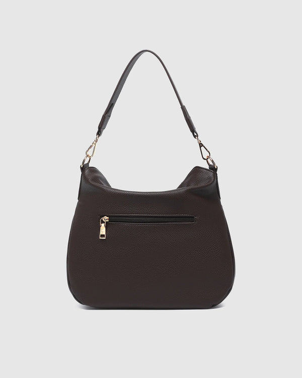 Louenhide - Nadia Shoulder Bag - Chocolate