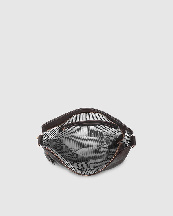 Louenhide - Nadia Shoulder Bag - Chocolate