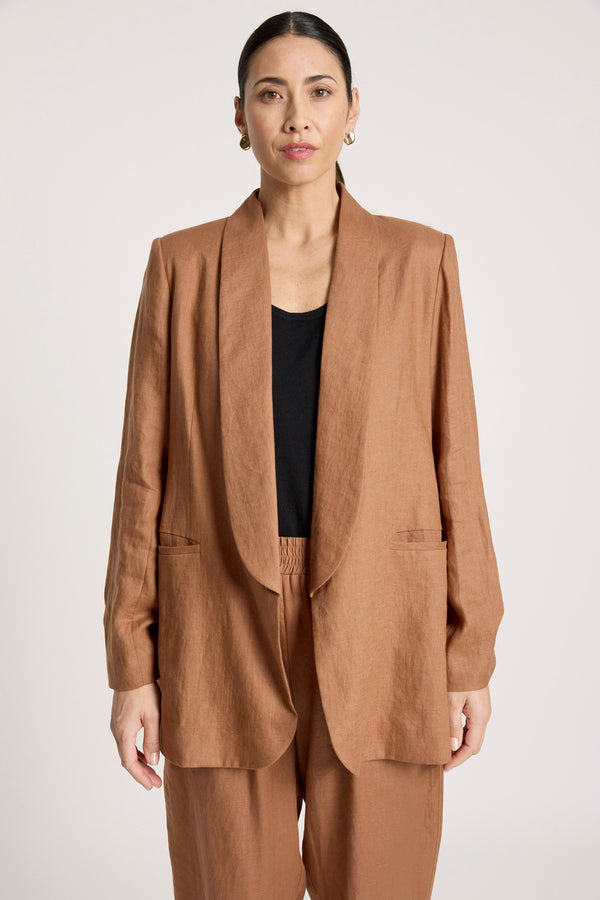 Eb & Ive - Bajau Blazer - Clay
