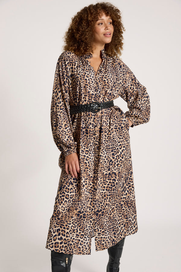 Eb & Ive - Bajau Button Dress - Nomad