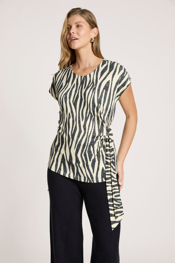 Eb & Ive - Aria Tie Top - Savanna