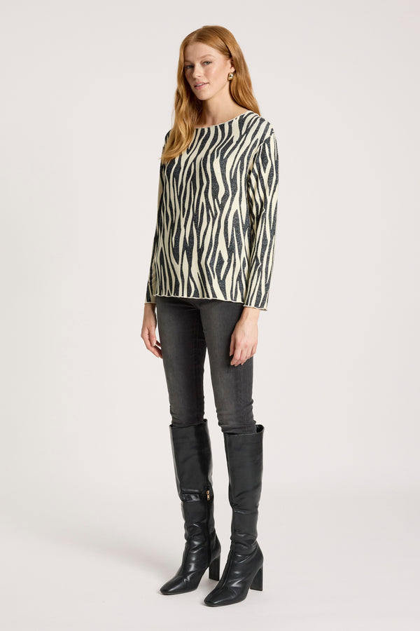 Eb & Ive - Aria Long Sleeve Top - Savanna