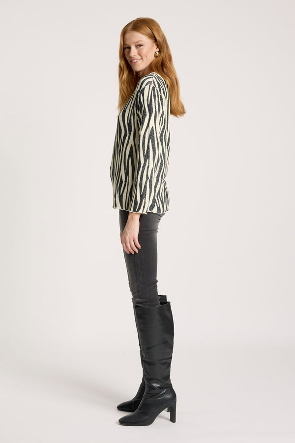 Eb & Ive - Aria Long Sleeve Top - Savanna