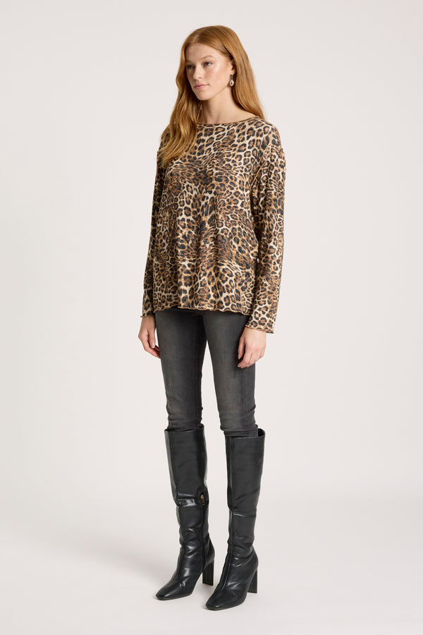 Eb & Ive - Aria Long Sleeve Top - Nomad