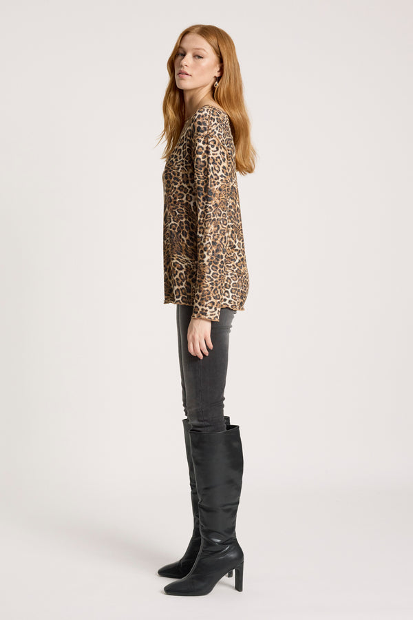 Eb & Ive - Aria Long Sleeve Top - Nomad