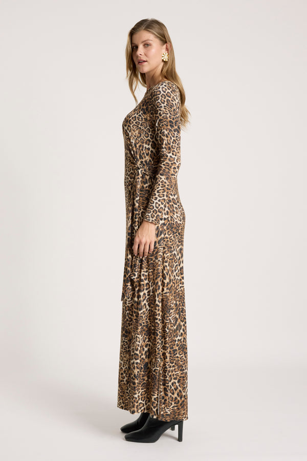 Eb & Ive - Aria Maxi Tie Dress - Nomad