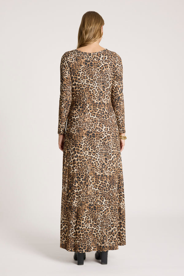 Eb & Ive - Aria Maxi Tie Dress - Nomad