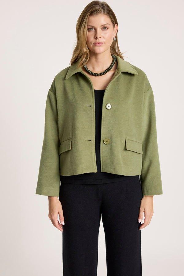 Eb & Ive - Wanderer Crop Jacket - Pampus