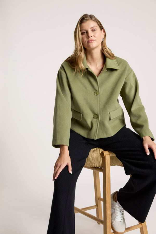 Eb & Ive - Wanderer Crop Jacket - Pampus