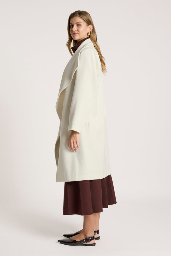 Eb & Ive - Wanderer Coat - Ecru