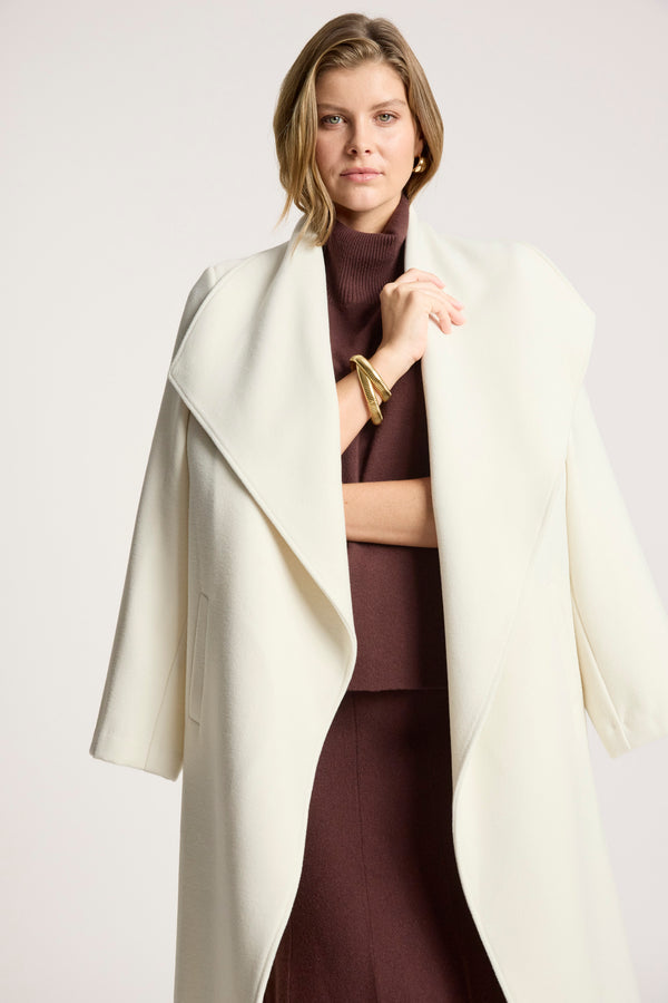 Eb & Ive - Wanderer Coat - Ecru
