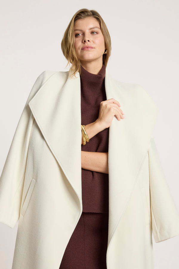 Eb & Ive - Wanderer Coat - Ecru