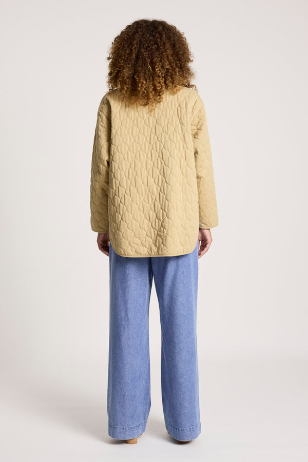 Eb & Ive - Sansi Quilted Jacket - Dune