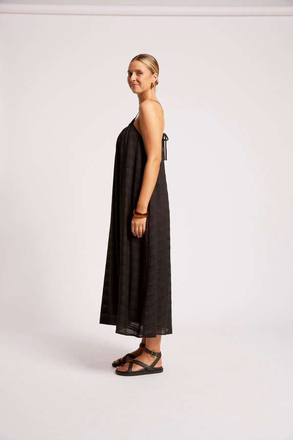 Eb & Ive -  Sovana Tank Maxi Dress  - Black