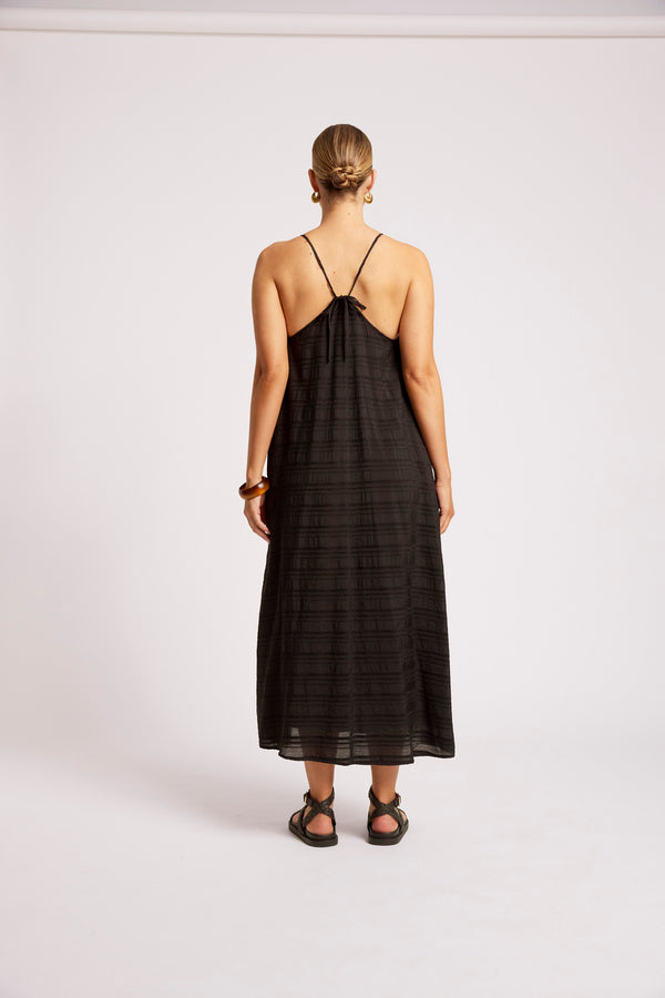 Eb & Ive -  Sovana Tank Maxi Dress  - Black