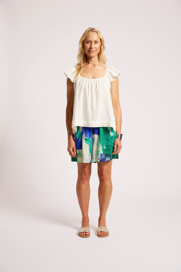 Eb & Ive -  Cove Top  - White