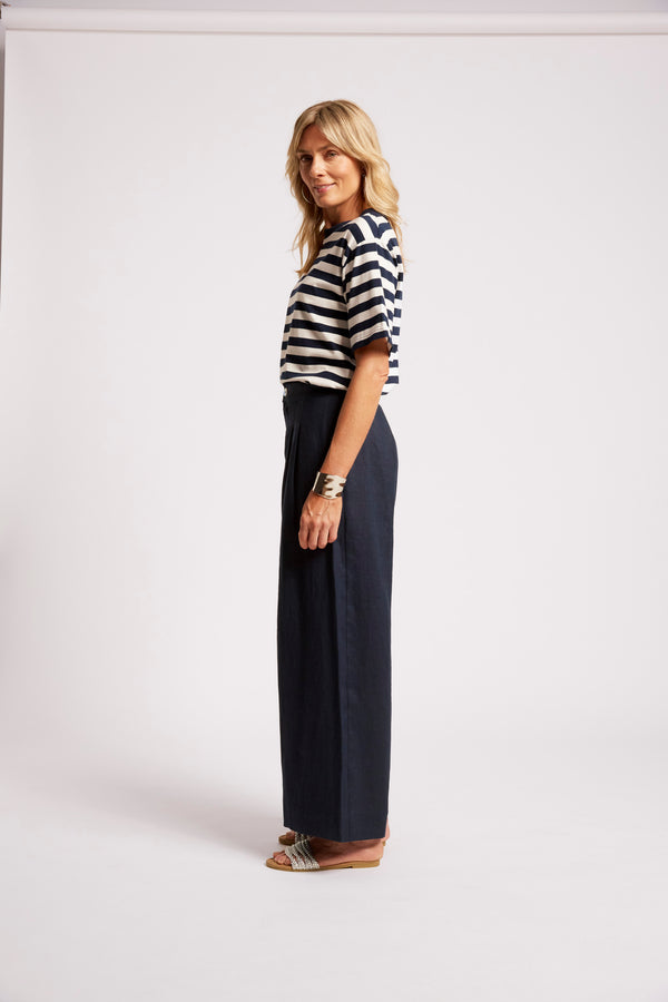 Eb & Ive - Cove Palazzo Pant - Indigo