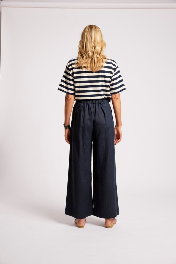 Eb & Ive - Cove Palazzo Pant - Indigo