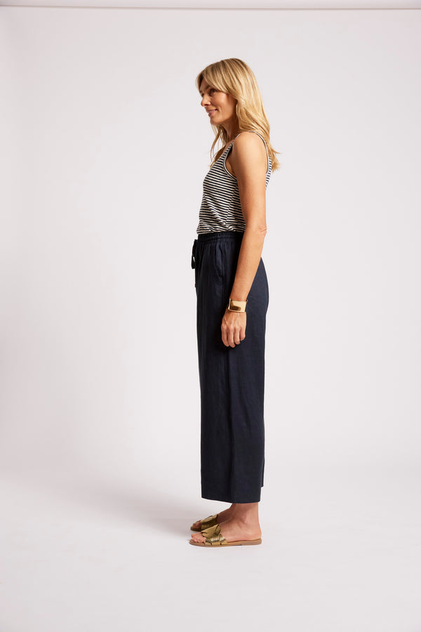 Eb & Ive -  Cove Relaxed Pant  - Indigo