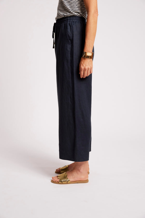 Eb & Ive -  Cove Relaxed Pant  - Indigo