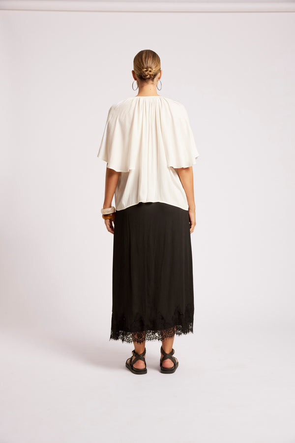 Eb & Ive -  Drift Top  - White