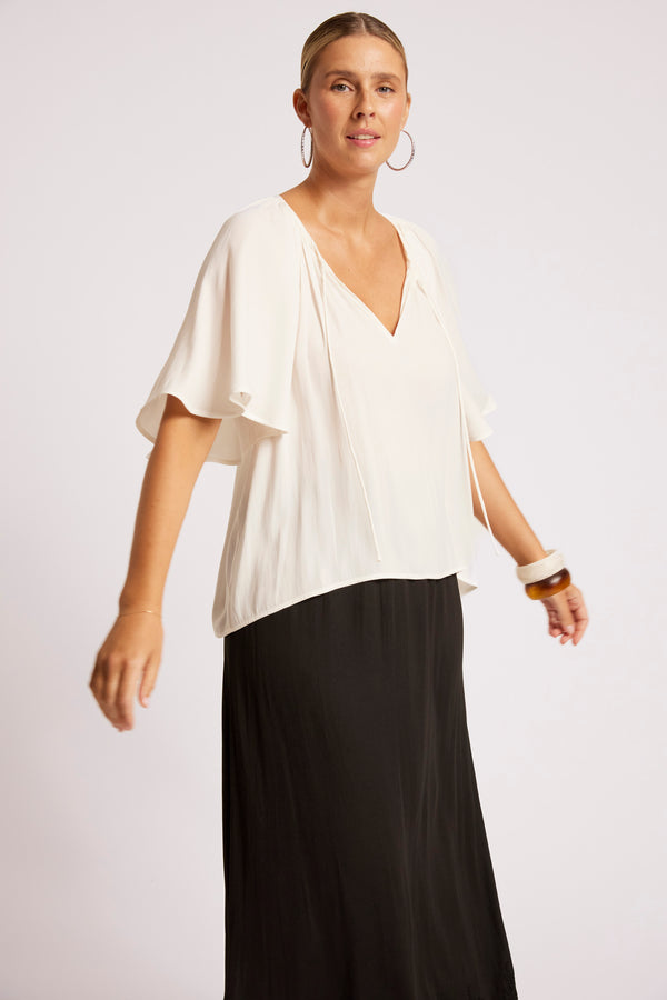 Eb & Ive -  Drift Top  - White