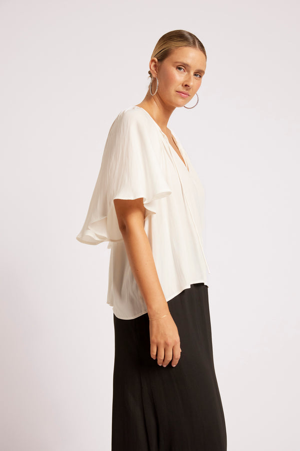 Eb & Ive -  Drift Top  - White