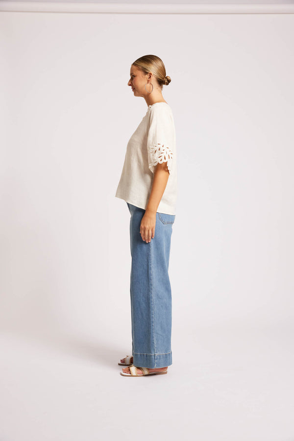 Eb & Ive -  Maris Top  - White