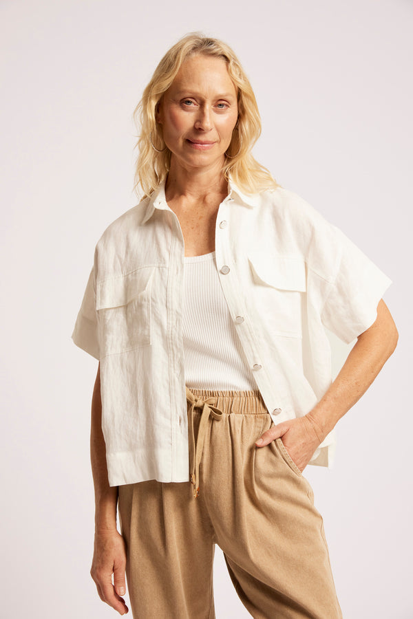 Eb & Ive -  Maris Shirt - White