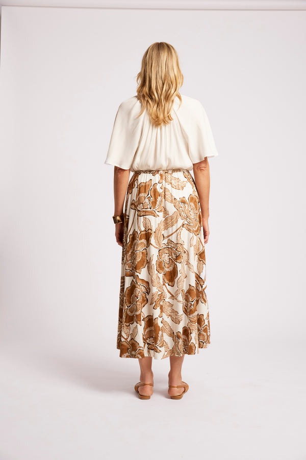 Eb & Ive -  Gaia Maxi Skirt - Dune