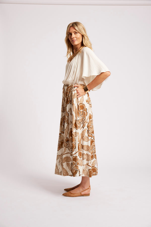 Eb & Ive -  Gaia Maxi Skirt - Dune