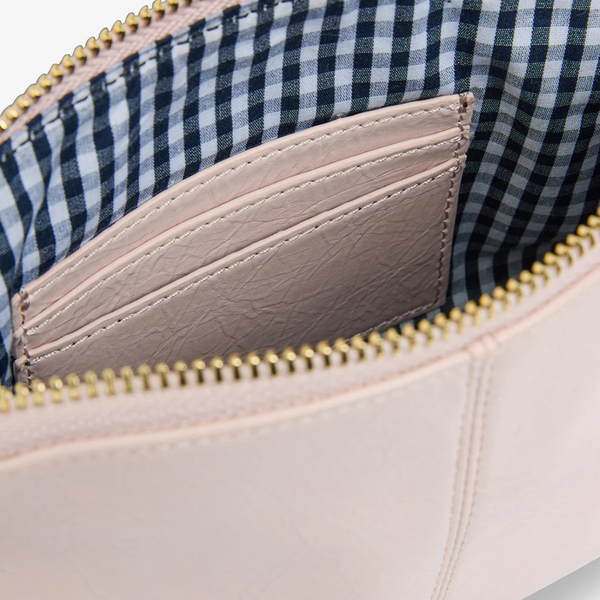 Elms + King - Burbank Crossbody Bag - Blush Crinkle