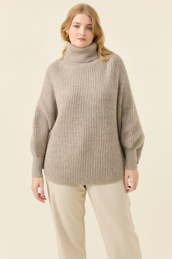 Isle of Mine - Miru Poncho - Stone