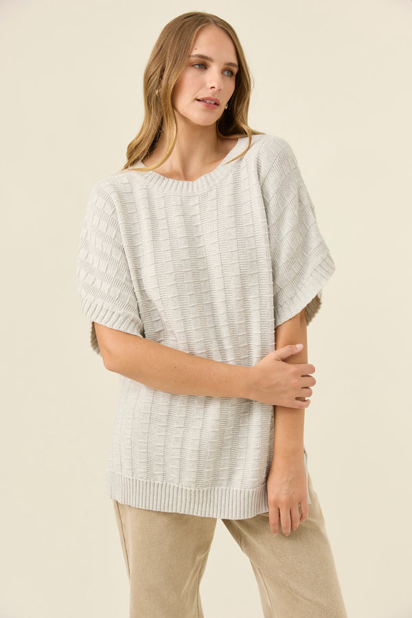 Isle of Mine - Sadie Knit Top - Marle