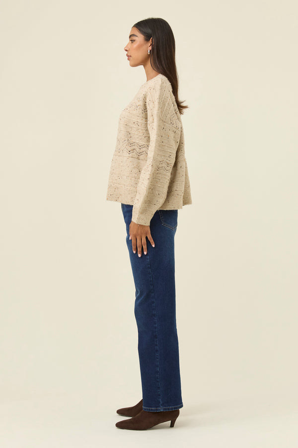 Isle of Mine - McKenna Jumper - Stone