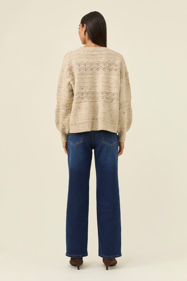 Isle of Mine - McKenna Jumper - Stone
