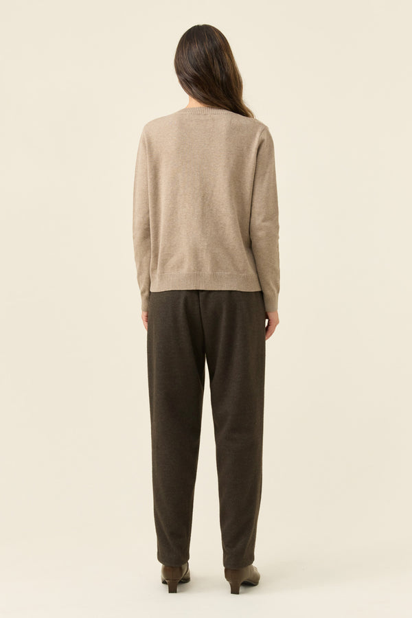 Isle of Mine - Darby Cardigan - Stone