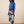 Load image into Gallery viewer, The Others - Amara Slouch Sweat -Bright Blue Panther
