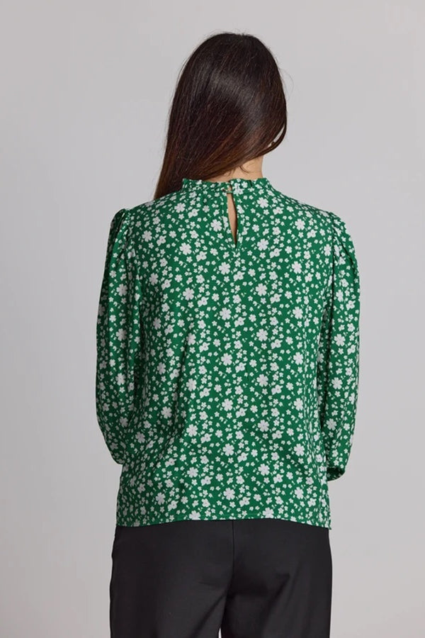 Stella + Gemma - Prospect Blouse - Green Floral