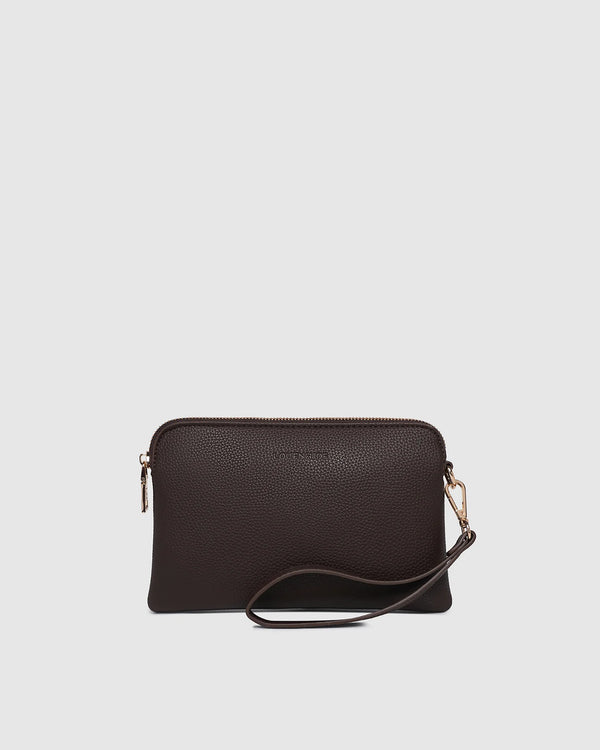 Louenhide - Poppy Clutch - Chocolate