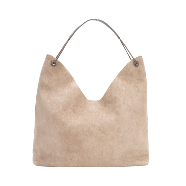 Antler -Classic Carry on Shoulder Bag - Taupe Suedette