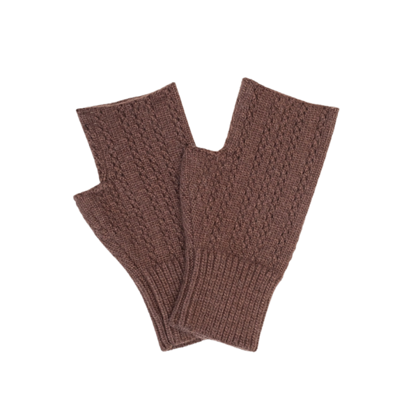 Antler - Florence Fingerless Gloves - Chocolate