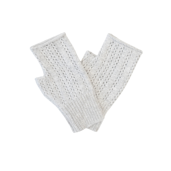 Antler - Florence Fingerless Gloves - Grey