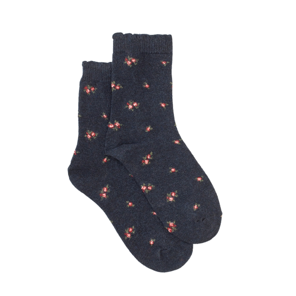 Antler - Rosebud Sock - Navy